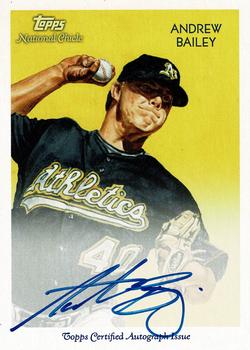 2010 Topps National Chicle - Autographs National Chicle Back #NCA-AB Andrew Bailey Front