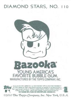 2010 Topps National Chicle - Bazooka Back #110 Curtis Granderson Back