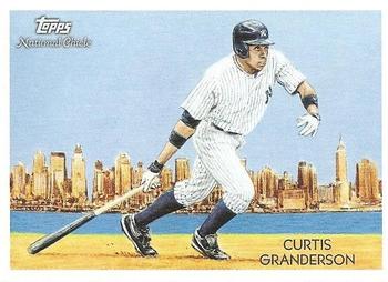 2010 Topps National Chicle - Bazooka Back #110 Curtis Granderson Front