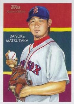 2010 Topps National Chicle - Bazooka Back #4 Daisuke Matsuzaka Front