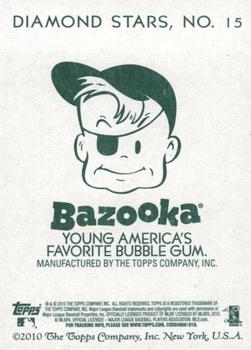 2010 Topps National Chicle - Bazooka Back #15 Brad Hawpe Back