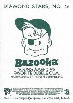 2010 Topps National Chicle - Bazooka Back #46 Kevin Youkilis Back