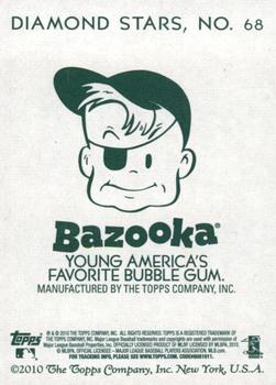 2010 Topps National Chicle - Bazooka Back #68 Vladimir Guerrero Back
