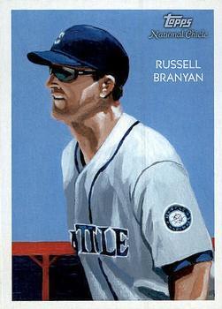 2010 Topps National Chicle - Bazooka Back #79 Russell Branyan Front