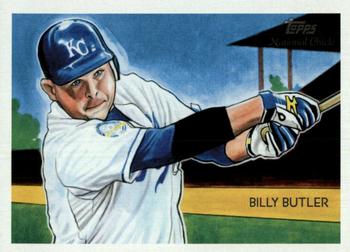 2010 Topps National Chicle - Bazooka Back #113 Billy Butler Front