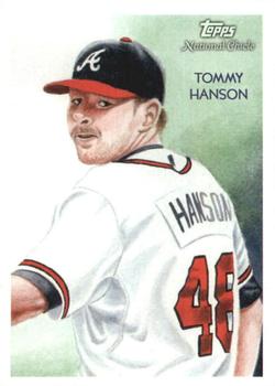 2010 Topps National Chicle - Bazooka Back #120 Tommy Hanson Front