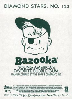 2010 Topps National Chicle - Bazooka Back #123 Brian McCann Back