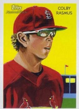 2010 Topps National Chicle - Bazooka Back #142 Colby Rasmus Front