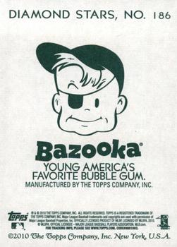 2010 Topps National Chicle - Bazooka Back #186 Alfonso Soriano Back