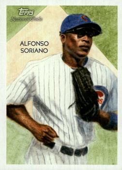 2010 Topps National Chicle - Bazooka Back #186 Alfonso Soriano Front