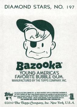 2010 Topps National Chicle - Bazooka Back #197 Dan Haren Back