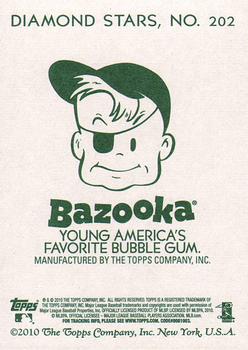 2010 Topps National Chicle - Bazooka Back #202 Ian Stewart Back