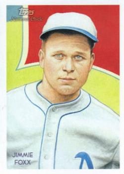 2010 Topps National Chicle - Bazooka Back #230 Jimmie Foxx Front
