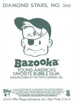 2010 Topps National Chicle - Bazooka Back #260 Drew Stubbs Back