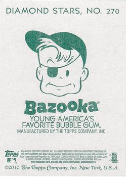 2010 Topps National Chicle - Bazooka Back #270 Adam Moore Back