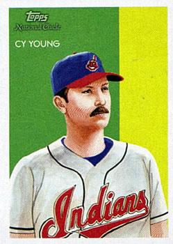 2010 Topps National Chicle - Bazooka Back #291 Cy Young Front