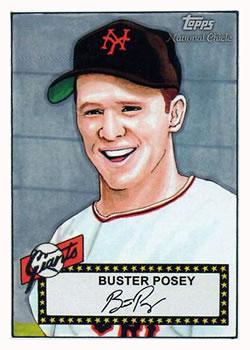 2010 Topps National Chicle - Bazooka Back #311 Buster Posey Front