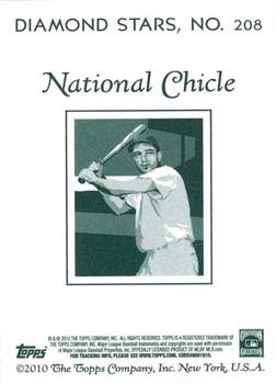 2010 Topps National Chicle - National Chicle Back #208 Luis Aparicio Back
