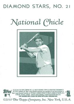 2010 Topps National Chicle - National Chicle Back #21 J.A. Happ Back