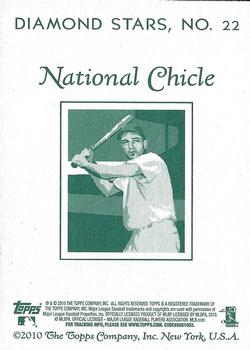 2010 Topps National Chicle - National Chicle Back #22 Tim Wakefield Back