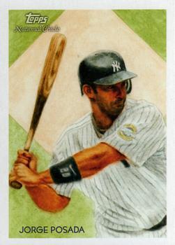 2010 Topps National Chicle - National Chicle Back #72 Jorge Posada Front