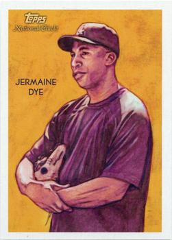 2010 Topps National Chicle - National Chicle Back #80 Jermaine Dye Front