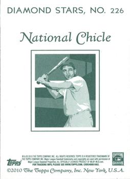 2010 Topps National Chicle - National Chicle Back #226 Phil Rizzuto Back