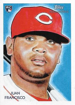 2010 Topps National Chicle - National Chicle Back #273 Juan Francisco Front
