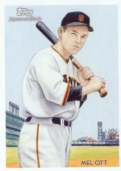 2010 Topps National Chicle - National Chicle Back #283 Mel Ott Front