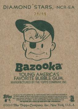 2010 Topps National Chicle - Relics Bazooka Back #NCR-EA Elvis Andrus Back