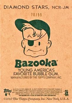 2010 Topps National Chicle - Relics Bazooka Back #NCR-JM Justin Morneau Back