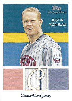 2010 Topps National Chicle - Relics Bazooka Back #NCR-JM Justin Morneau Front