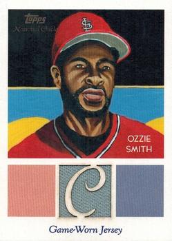 2010 Topps National Chicle - Relics Bazooka Back #NCR-OS Ozzie Smith Front