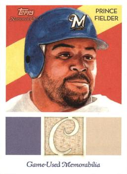 2010 Topps National Chicle - Relics Bazooka Back #NCR-PF Prince Fielder Front