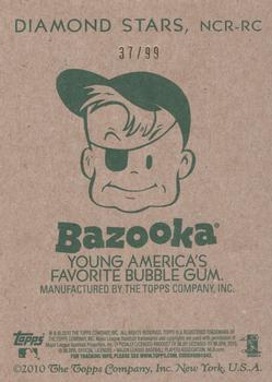 2010 Topps National Chicle - Relics Bazooka Back #NCR-RC Robinson Cano Back