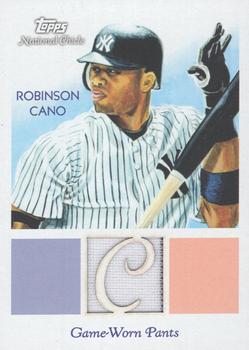 2010 Topps National Chicle - Relics Bazooka Back #NCR-RC Robinson Cano Front