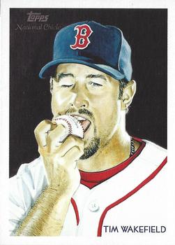 2010 Topps National Chicle - Umbrella Black Back #22 Tim Wakefield Front