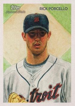 2010 Topps National Chicle - Umbrella Black Back #26 Rick Porcello Front