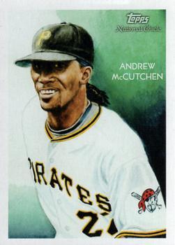 2010 Topps National Chicle - Umbrella Black Back #28 Andrew McCutchen Front
