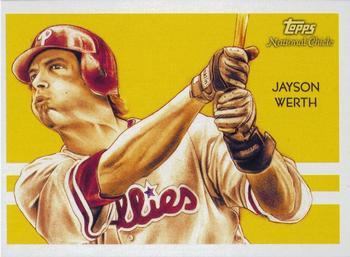 2010 Topps National Chicle - Umbrella Black Back #31 Jayson Werth Front