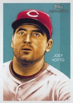 2010 Topps National Chicle - Umbrella Black Back #51 Joey Votto Front