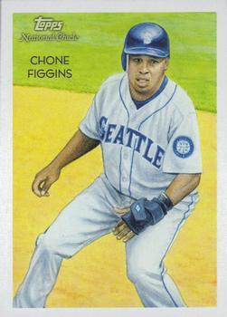 2010 Topps National Chicle - Umbrella Black Back #89 Chone Figgins Front