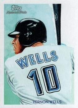 2010 Topps National Chicle - Umbrella Black Back #155 Vernon Wells Front