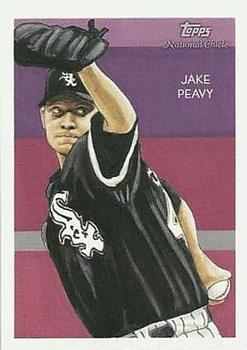 2010 Topps National Chicle - Umbrella Black Back #168 Jake Peavy Front