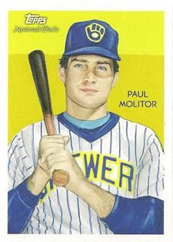 2010 Topps National Chicle - Umbrella Black Back #213 Paul Molitor Front
