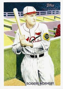 2010 Topps National Chicle - Umbrella Black Back #227 Rogers Hornsby Front