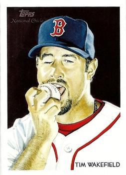2010 Topps National Chicle - Umbrella Red Back #22 Tim Wakefield Front