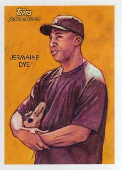 2010 Topps National Chicle - Umbrella Red Back #80 Jermaine Dye Front