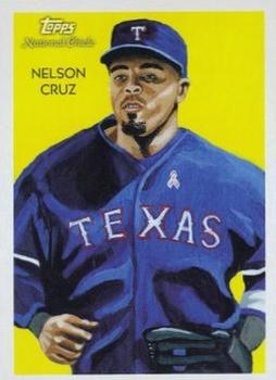 2010 Topps National Chicle - Umbrella Red Back #109 Nelson Cruz Front