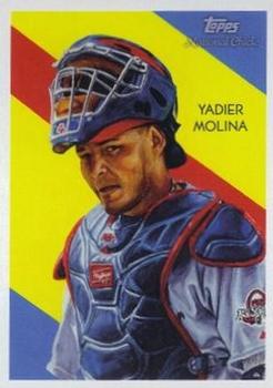 2010 Topps National Chicle - Umbrella Red Back #139 Yadier Molina Front